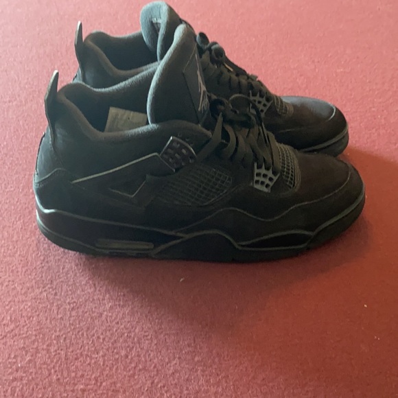 Size 12 REAL JORDAN IV BLACK CATS